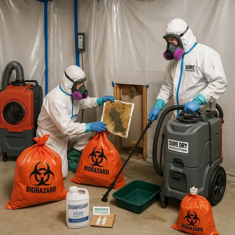Contaminated Water Handling Protocols process in Davidson County, NC