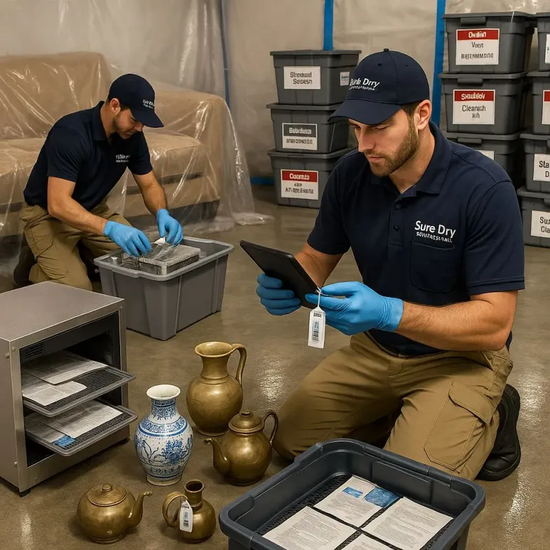 Content Protection and Restoration process in Davidson County, NC