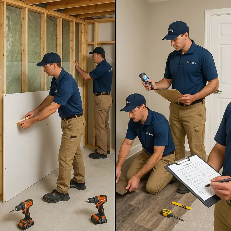 Repairs and Reconstruction process in Davidson County, NC